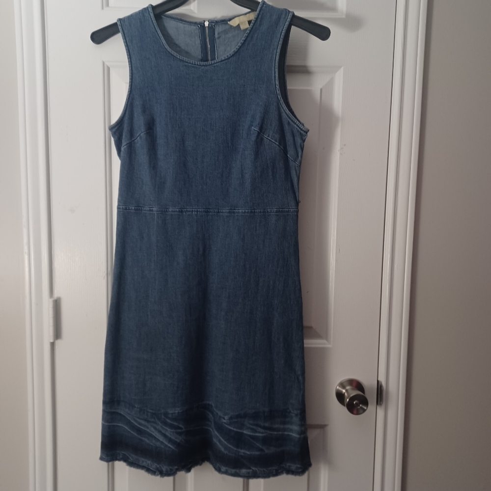 Hope And Harlow Denim Dress Sz L - Picture 2 of 5
